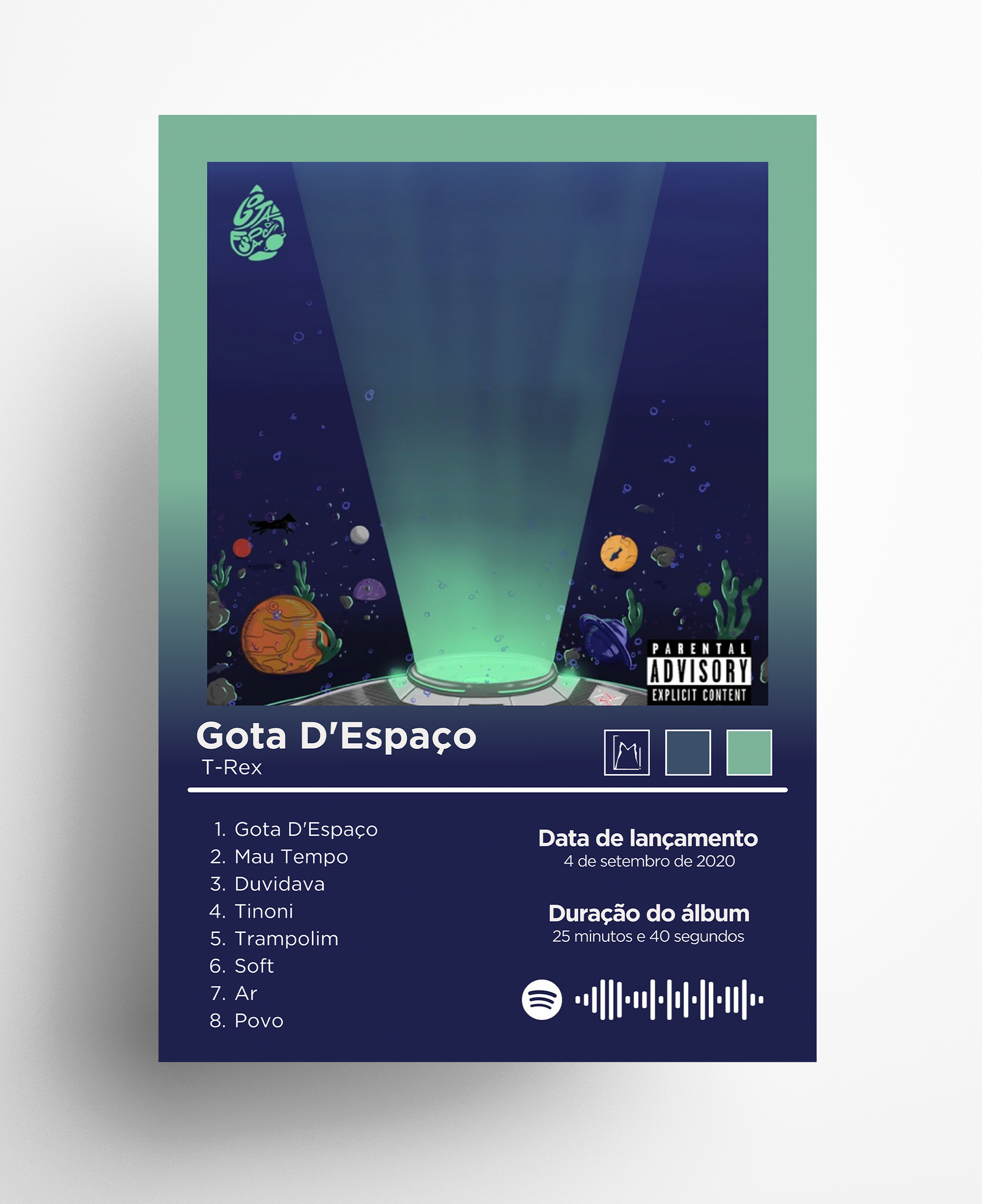 Gota D'Espaço (T-Rex)