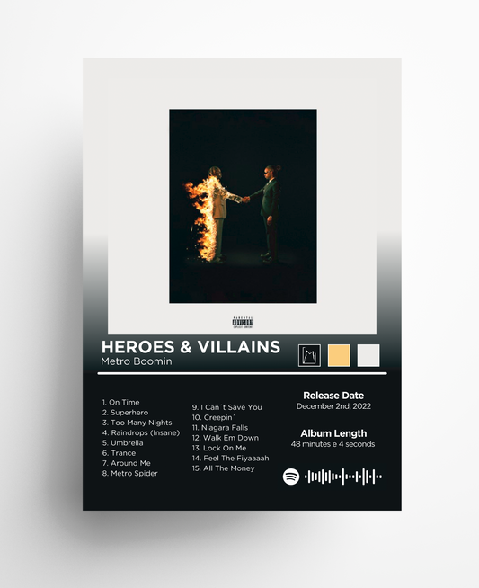 HEROES & VILLAINS (Metro Boomin)