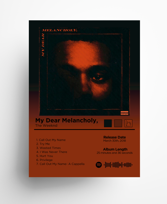 My Dear Melancholy (The Weeknd)
