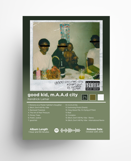 good kid, m.A.A.d city (Kendrick Lamar)