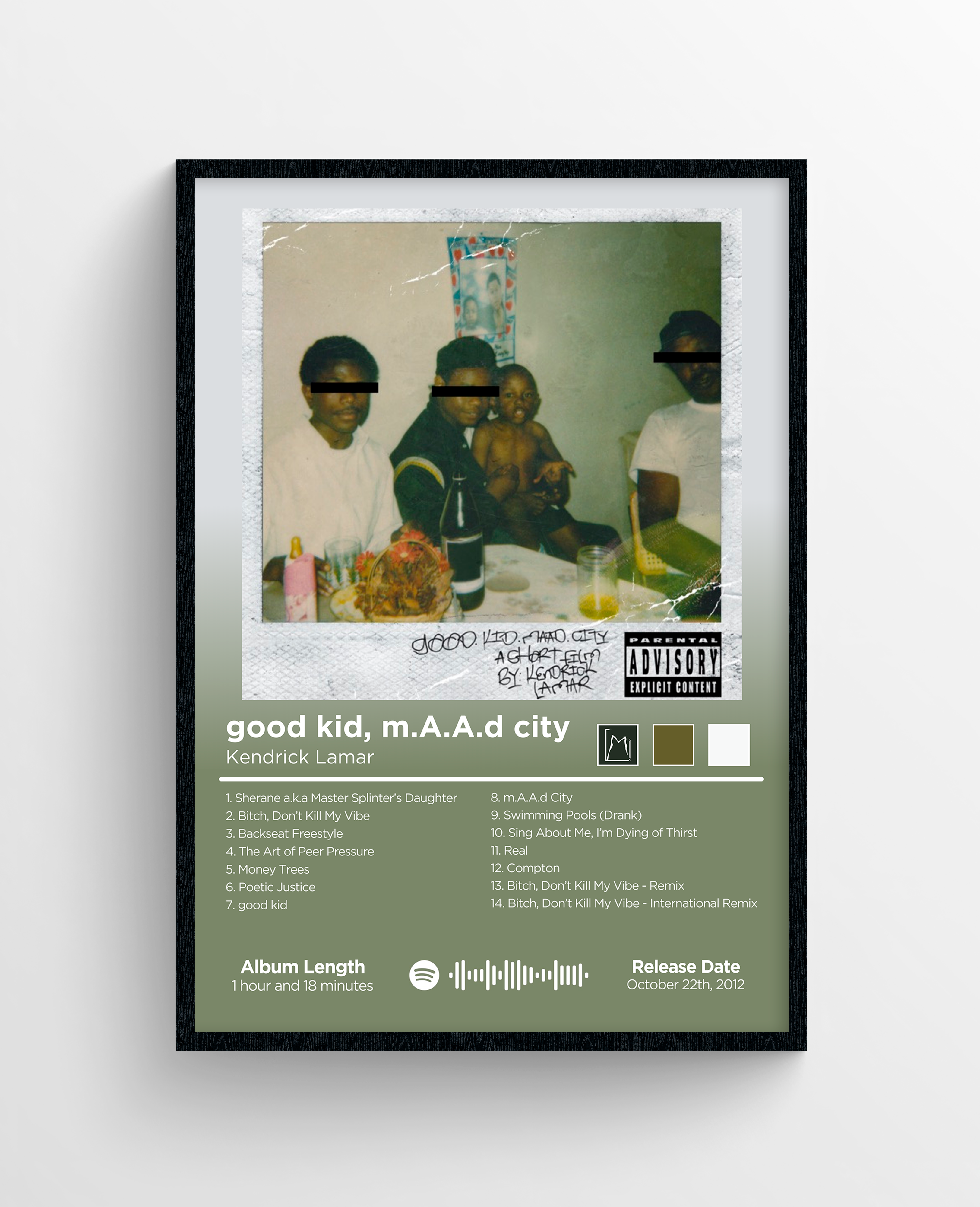 good kid, m.A.A.d city (Kendrick Lamar)